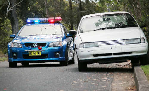 Over and out: A Toormina man will face court on a string of charges after a police pursuit in central Coffs Harbour. Over and out: A Toormina man will face court on a string of charges after a police pursuit in central Coffs Harbour.